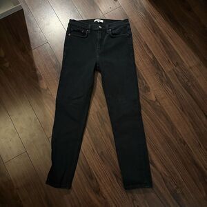 Re/Done Originals black high rise jeans 27 generic